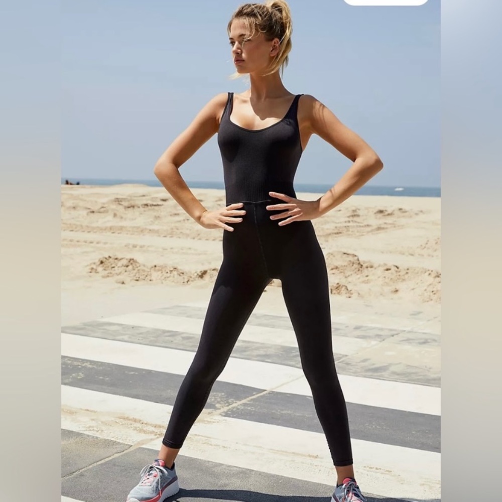 Free People Black Jumpsuit